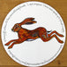 Hare leaping Tablemat by Richard Bramble