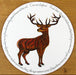 Stag Standing Tablemat by Richard Bramble