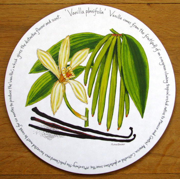 Vanilla Tablemat by Richard Bramble