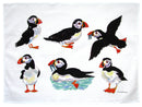 Puffins Tea Towel