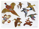 Gamebirds Tea Towel