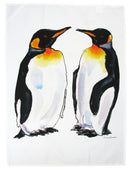 King Penguins Tea Towel