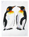 Richard Bramble King Penguins Tea Towel