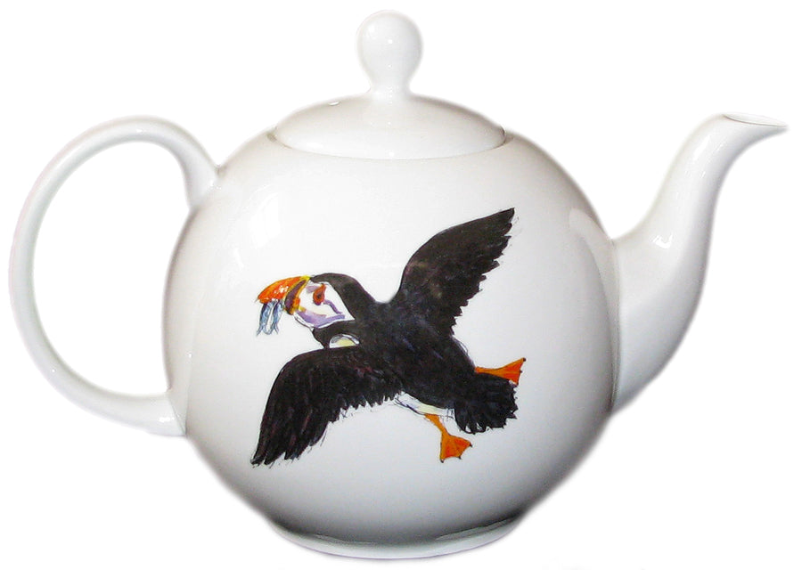 Richard Bramble Puffins Teapot