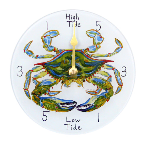 Blue Crab Tide Clock by Richard Bramble