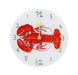 Red Lobster Tide Clock by Richard Bramble