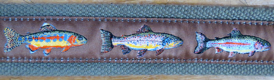 Trout Belt with Pontoon leather tip