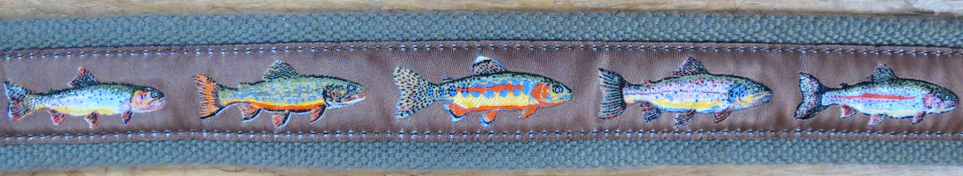 Trout Belt with Pontoon leather tip