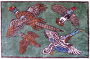 Game Birds Design LARGE Size Floor Mat